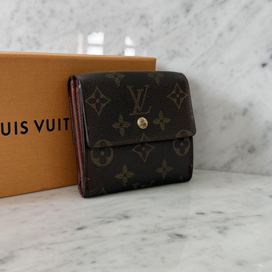 LOUIS VUITTON ルイヴィトン 三つ折財布 モノグラム コンパクト