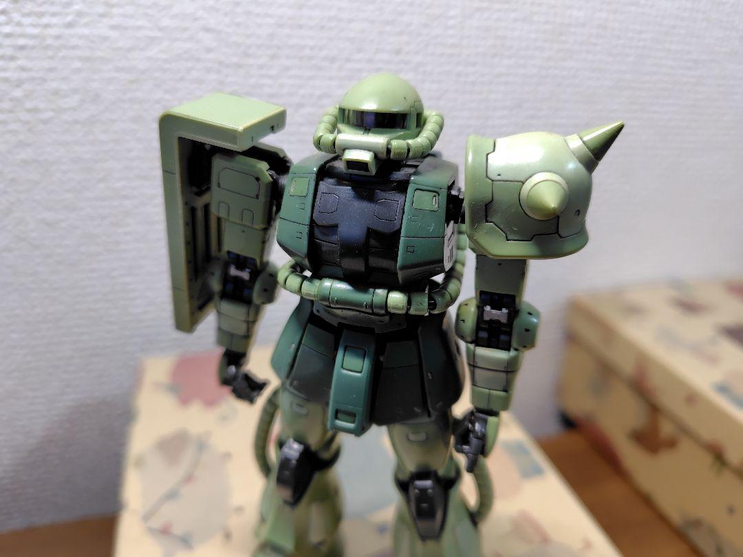 【ガンプラ・ジャンク品】ザク４体セット（ザクⅡ・ザクⅢ）