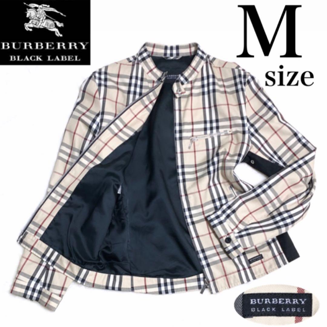 Burberry ✨激レア希少✨ ノバチェック ライダース ジャケット ブルゾン