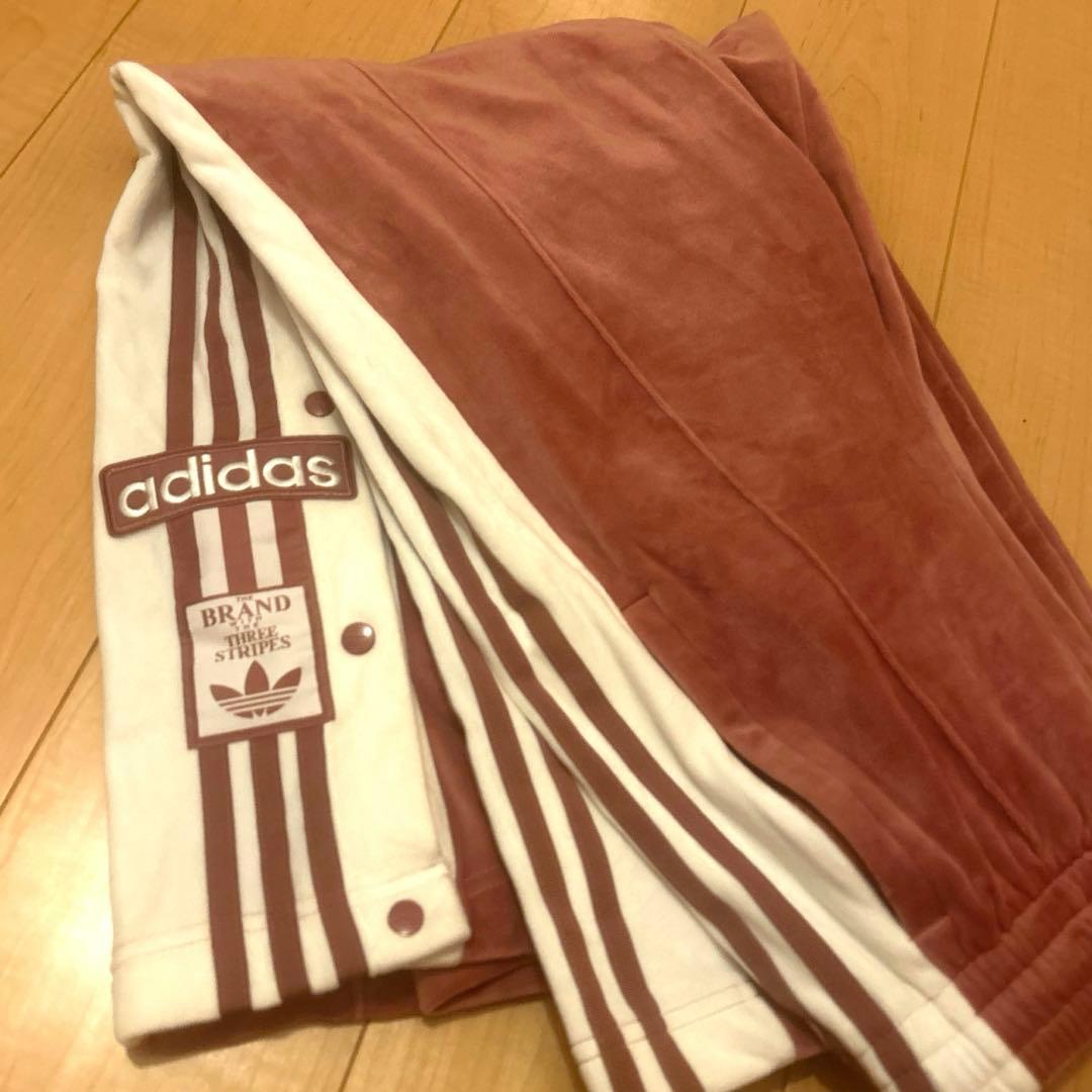 adidas W ADIBREAK VELOUR TP ピンク adidas W ADIBREAK VELOUR TP ピンク