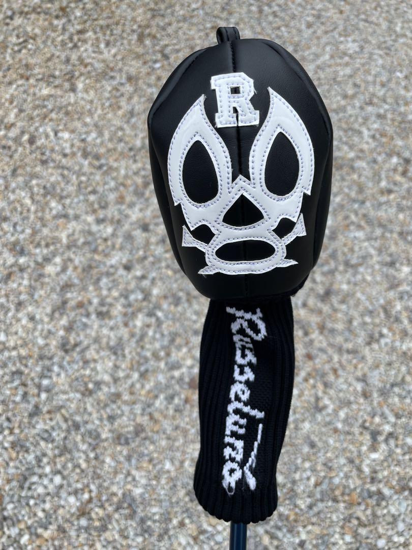 【超美品】Ruseunlo ヘッドカバー(UT) 黒×白 ユーティリティ用