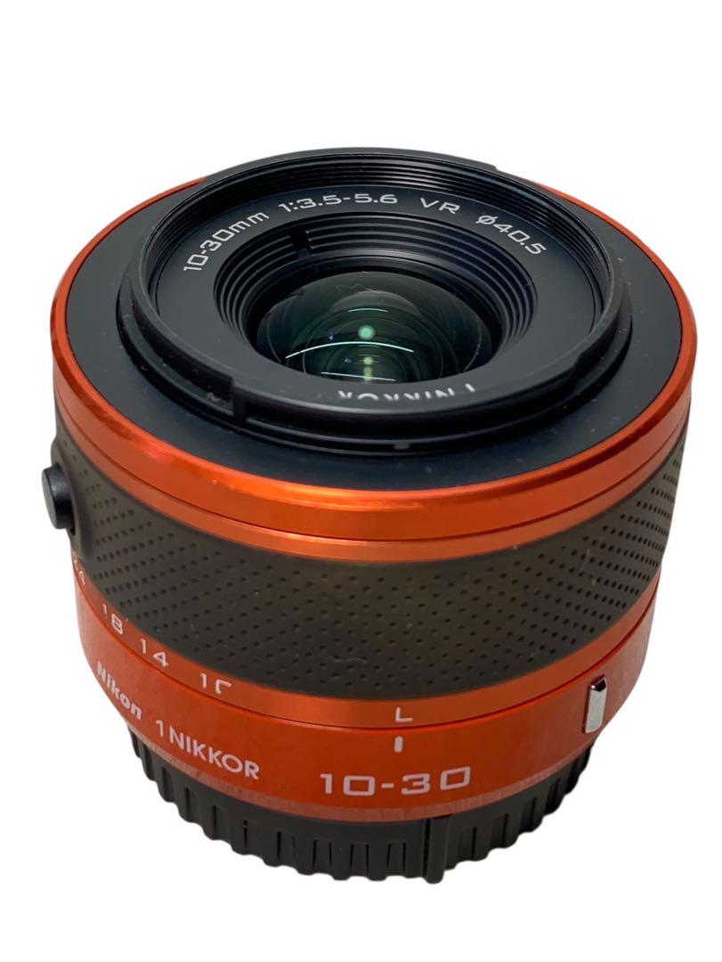 Nikon 1 J2 オレンジミラーレス一眼 ズームレンズセット訳あり品 Nikon 1 J2 オレンジミラーレス一眼 ズームレンズセット訳あり品