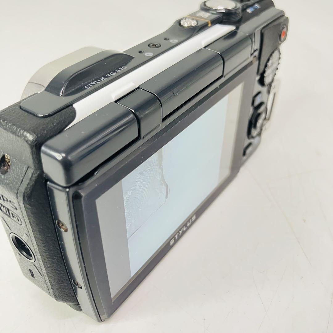 【美品・動作良好】OLYMPUS 防水・耐衝撃・防塵 デジタルカメラTG-870