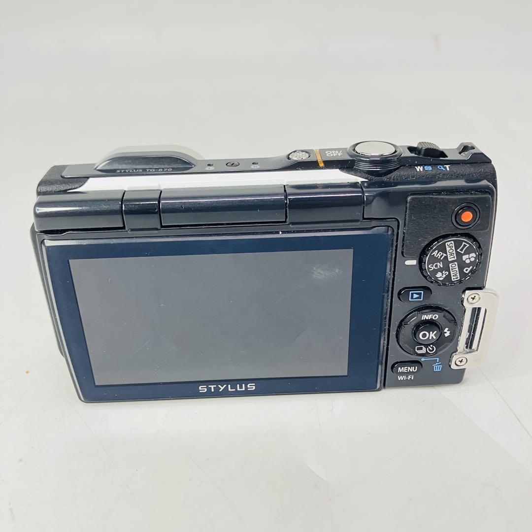 【美品・動作良好】OLYMPUS 防水・耐衝撃・防塵 デジタルカメラTG-870
