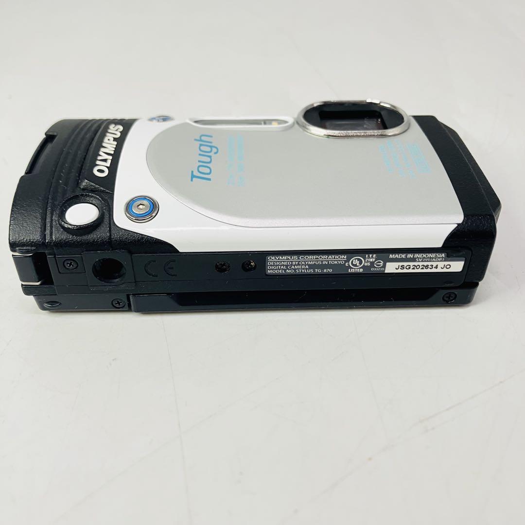 【美品・動作良好】OLYMPUS 防水・耐衝撃・防塵 デジタルカメラTG-870