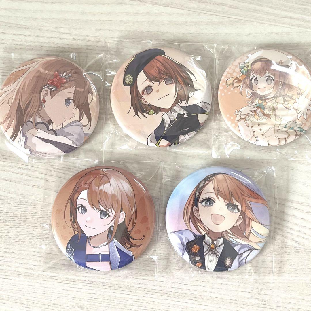 プロセカ プロジェクトセカイ シングル CD 特典 缶バッジ 花里 プロセカ プロジェクトセカイ シングル CD 特典 缶バッジ 花里