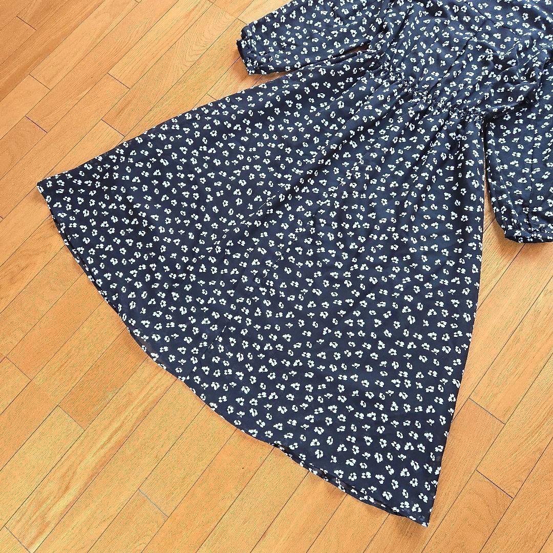 未使用✨タグ付 アーバンリサーチ ロッソ 小花柄ワンピース ロング マキシ 黒