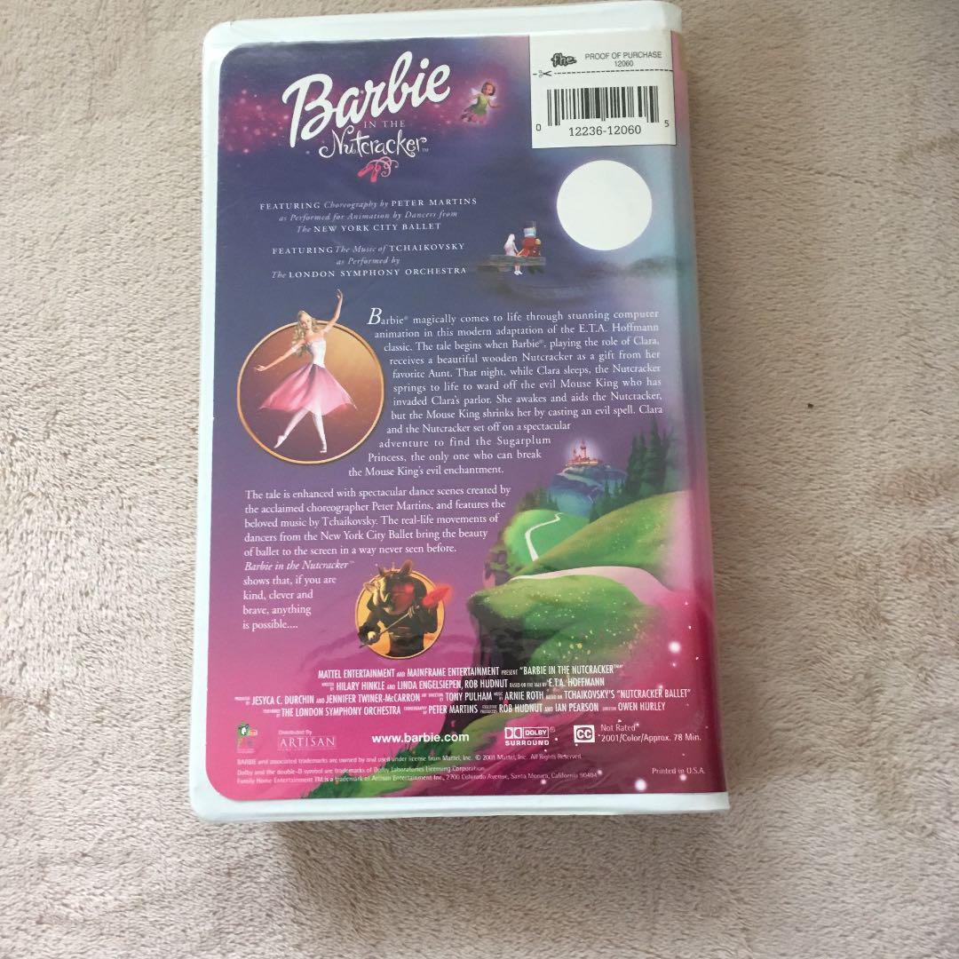 Barbie くるみ割り人形 Vhsビデオ Usa版 メルカリ Barbie くるみ割り人形 Vhsビデオ Usa版 メルカリ