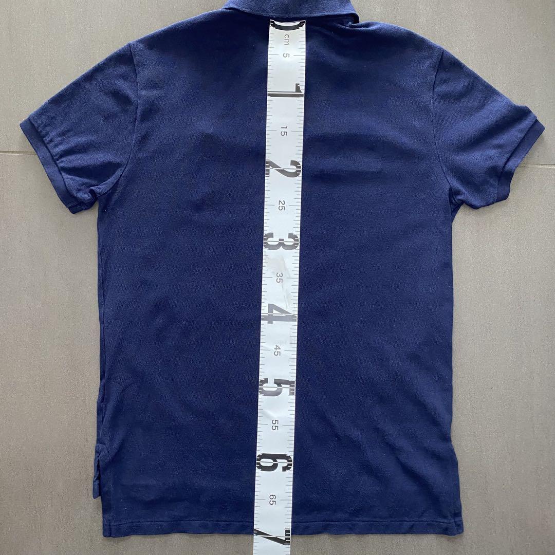 Polo ポロラルフローレン　ビッグポニー刺繍　USAパッチ　ポロシャツMサイズ Polo ポロラルフローレン ビッグポニー刺繍 USAパッチ