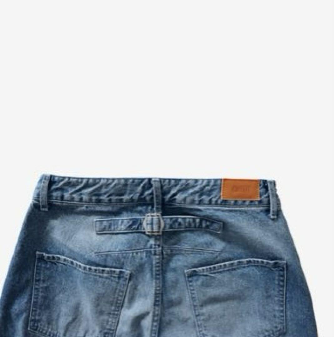 パンツ chiiiibag Midlize Wide Denim size36