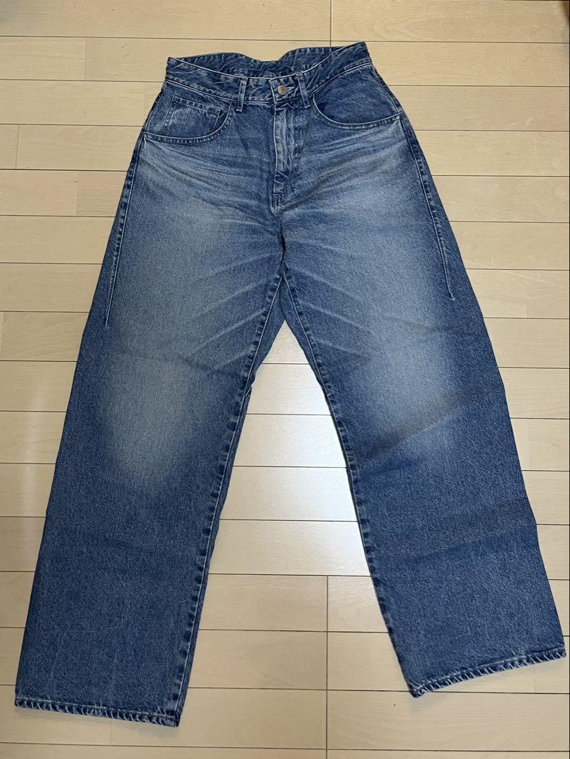 パンツ chiiiibag Midlize Wide Denim size36