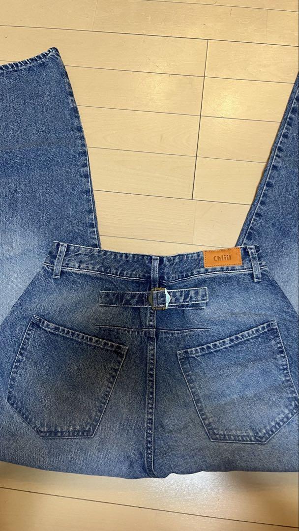 パンツ chiiiibag Midlize Wide Denim size36