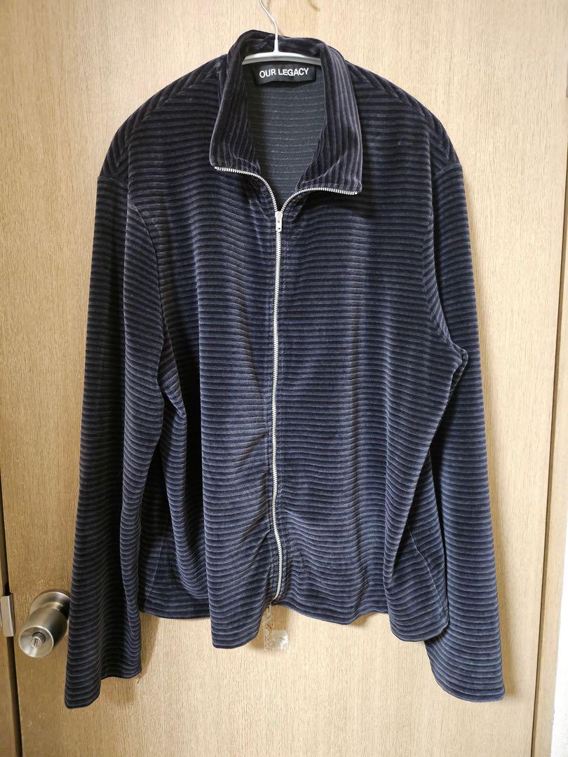 トップス 25SS OUR LEGACY SHRUNKEN FULLZIP POLO
