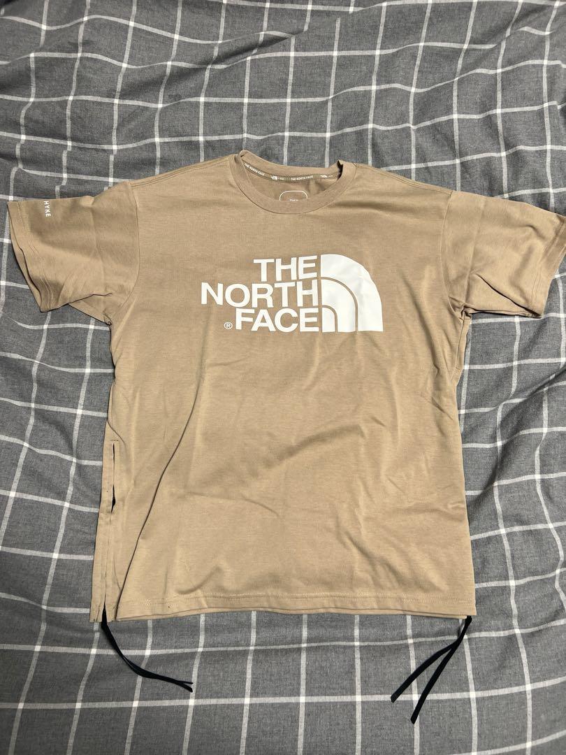 THE NORTH FACE x HYKE ベージュ Tシャツ M