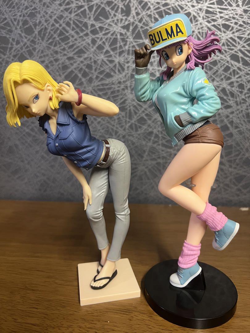 ドラゴンボール フィギュア ブルマ 人造人間18号 - メルカリ