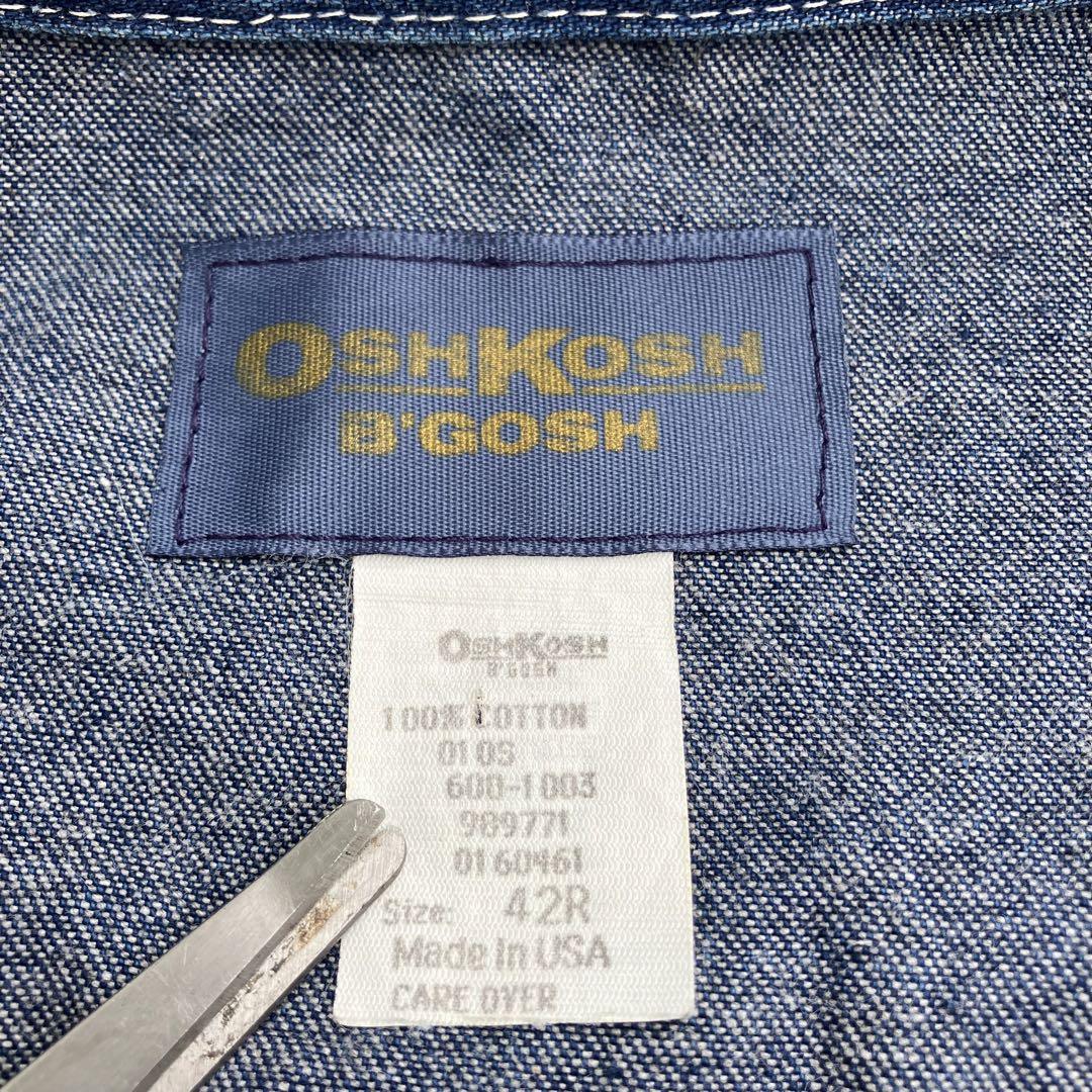 70s 80s OSHKOSH デニムジャケット B'GOSH ワーク usa製