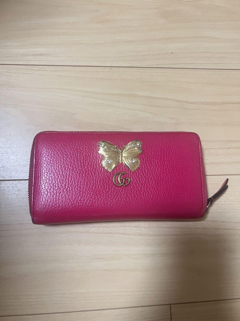 【希少】 GUCCI グッチ バタフライ 蝶 長財布 財布 GG 日本限定 希少】 GUCCI グッチ バタフライ 蝶 長財布 財布 GG 日本限定