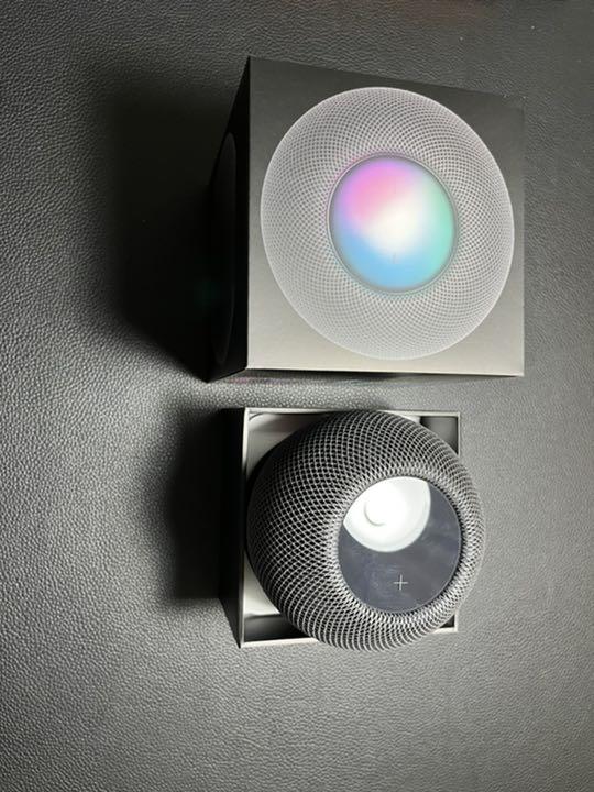 おしゃれ】 Apple HomePod mini スペースグレイ - スピーカー おしゃれ】 Apple HomePod mini スペースグレイ - スピーカー