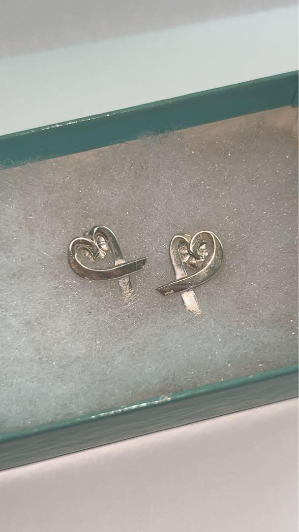 Tiffany & Co. ラビングハート　シルバー　925 ピアス