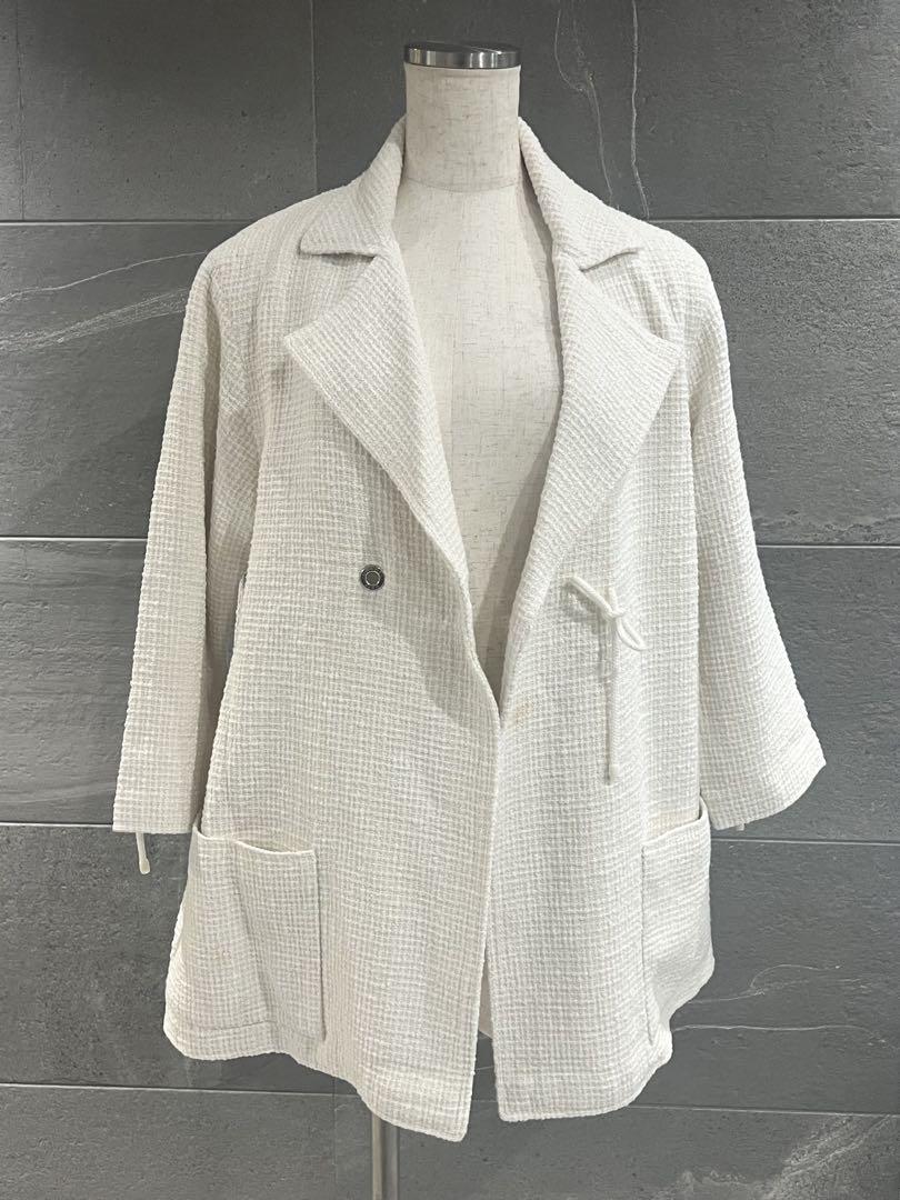 CHANEL シャネル♪Aライン　ツイード　ジャケット♪