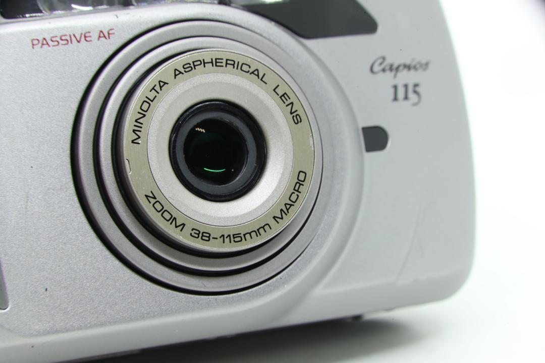 MINOLTA Capios115 ミノルタカピオス コンパクトカメラ 中古 ミノルタ カピオス 115 程度：AB-（良品マイナス