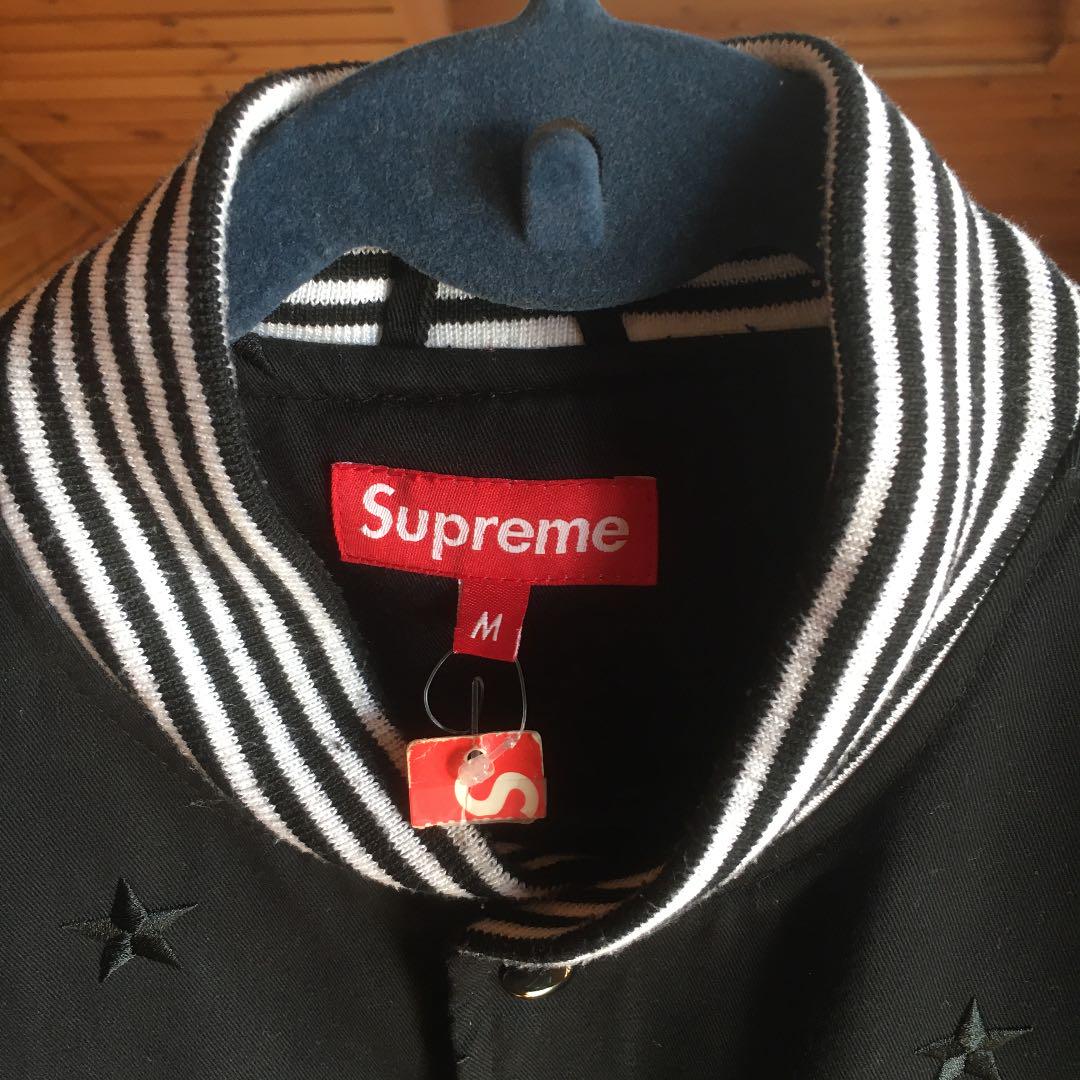 supreme スタジャン　BOX LOGO アーチロゴ
