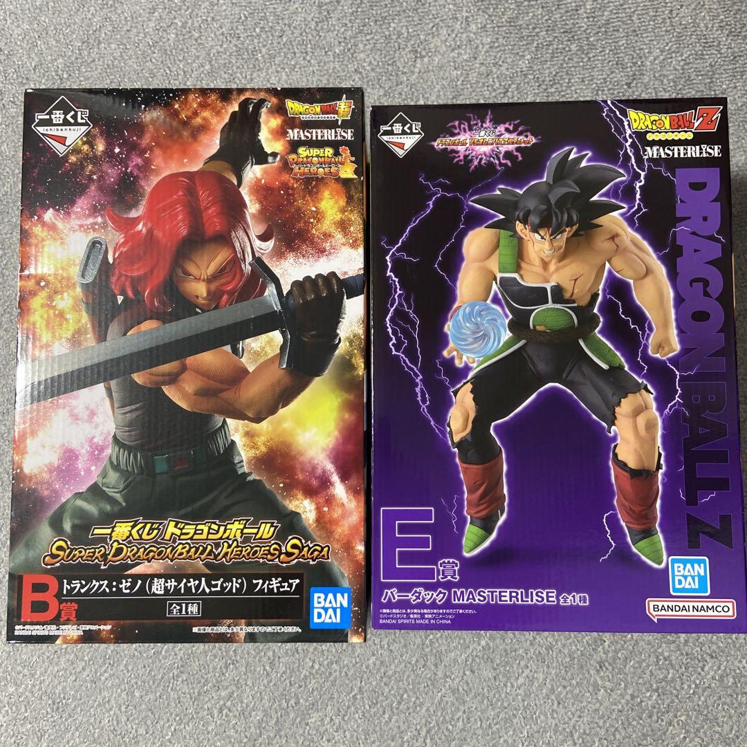 ドラゴンボール 一番くじ バーダック、トランクス:ゼノ