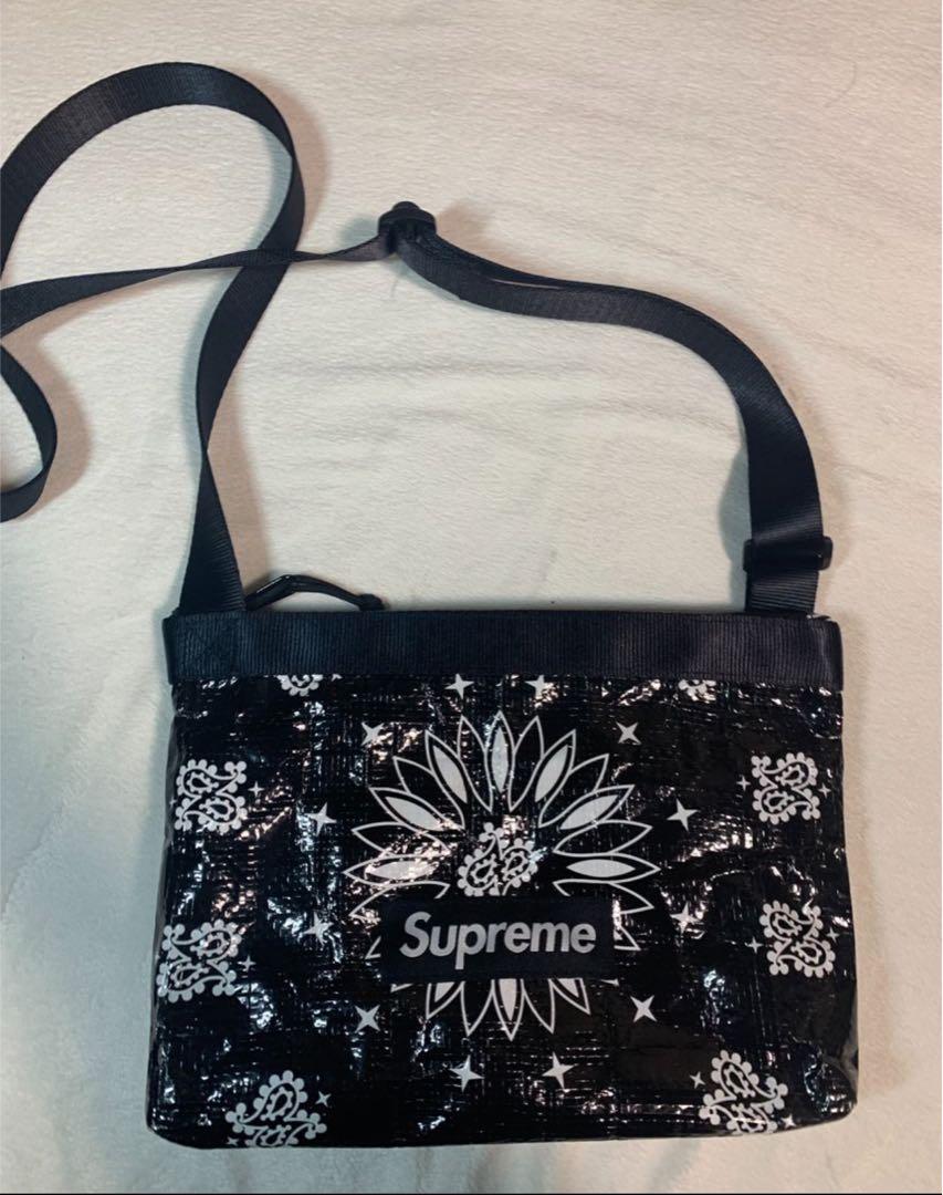 Supreme Bandana Tarp Side Bag 