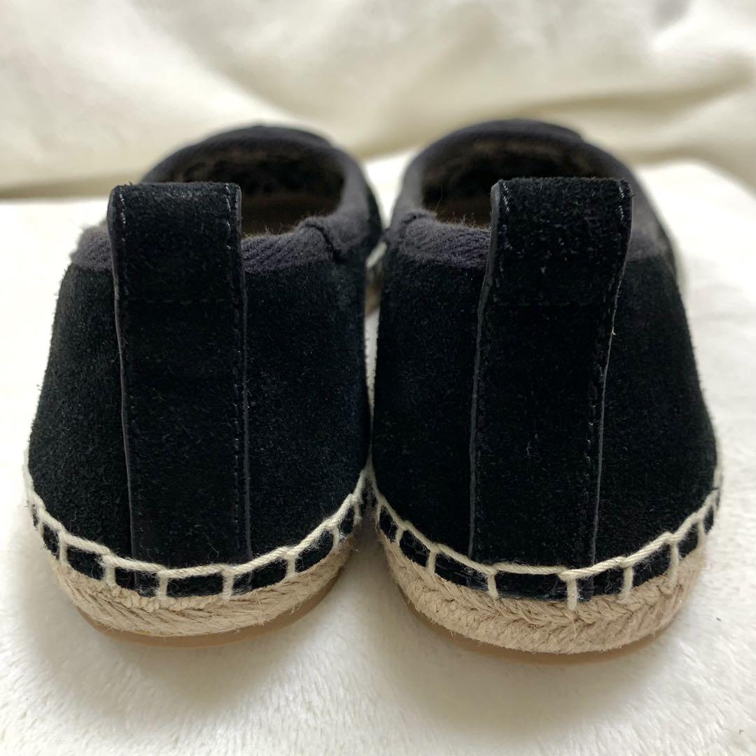 専用TORY BURCH 2WAY リボン エスパドリーユ フラットシューズ