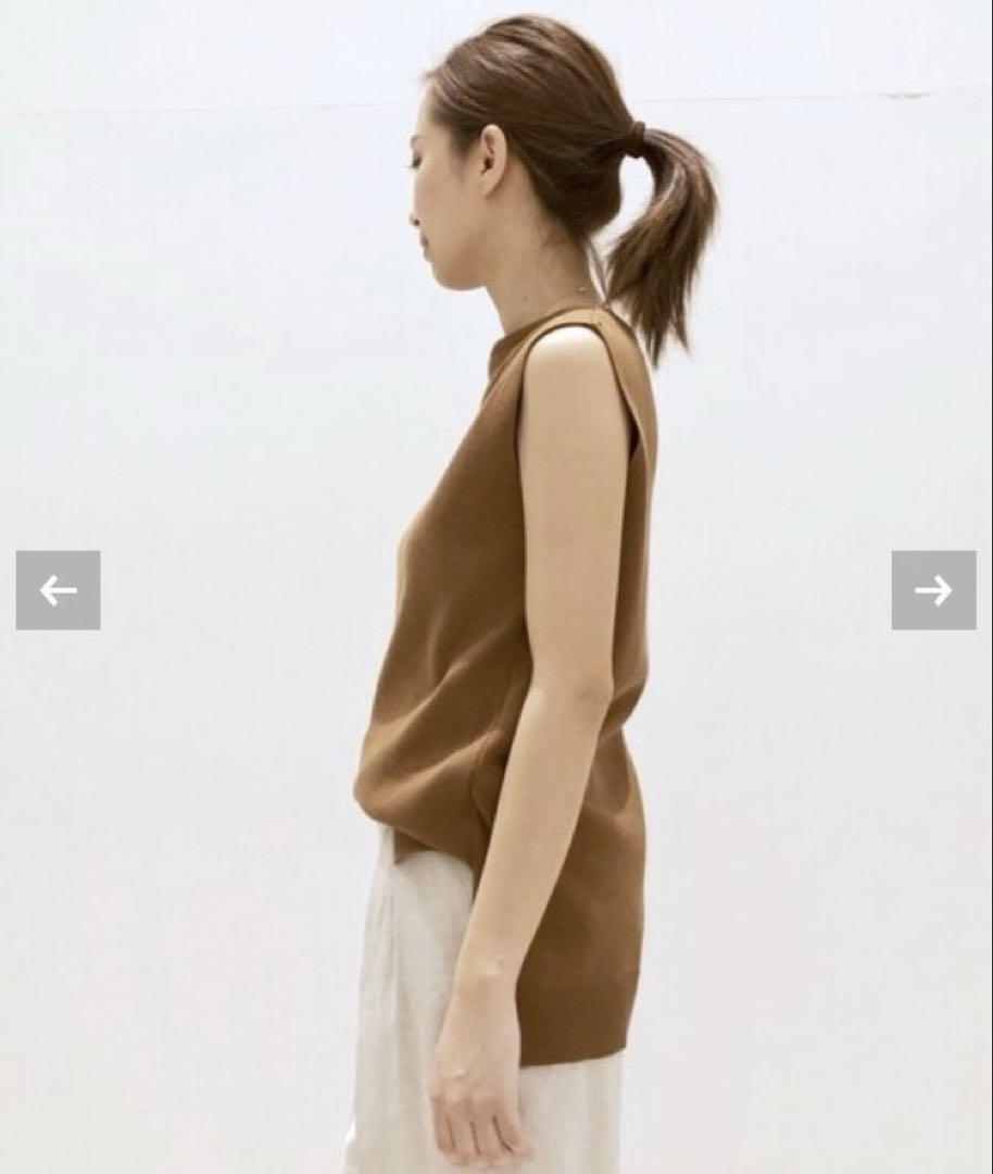 L´Appartement】アパルトモン N/S KNIT ノースリーブニット
