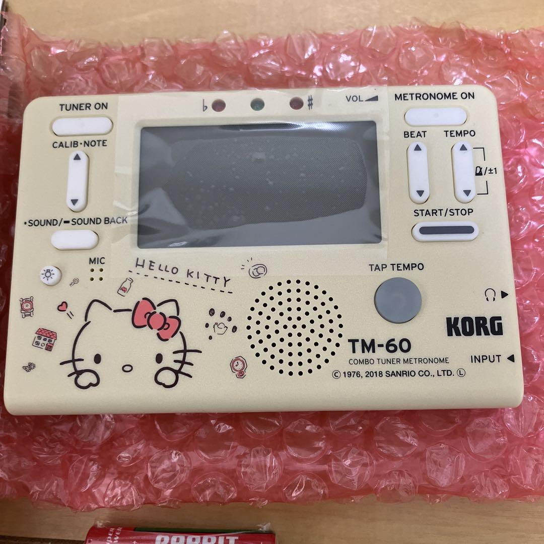 メトロノーム　チューナー　TM-60 ハローキティ