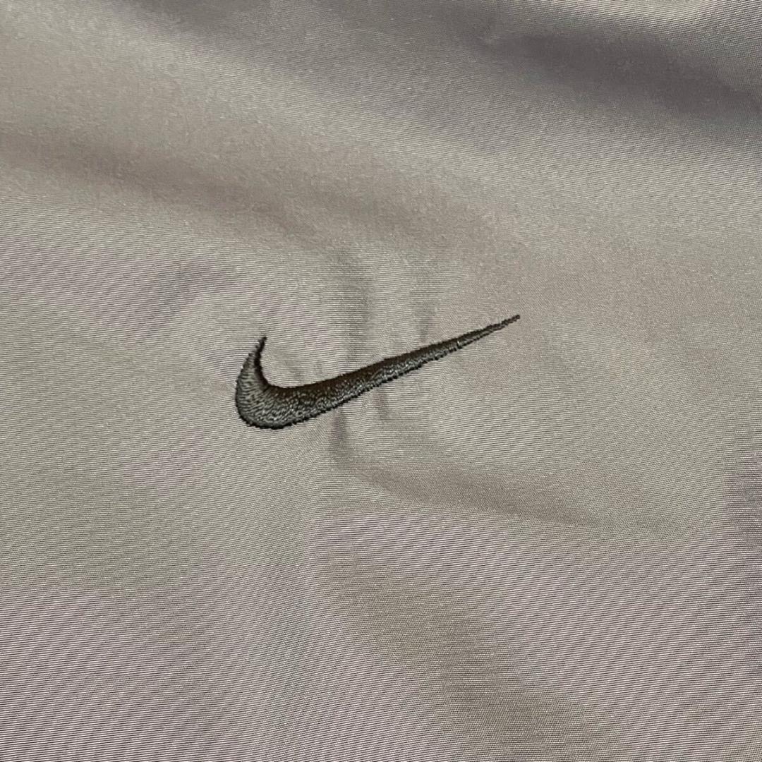 00s NIKE CLIMA-FIT ポリエステルジャケット 刺繍ロゴ ナイキ