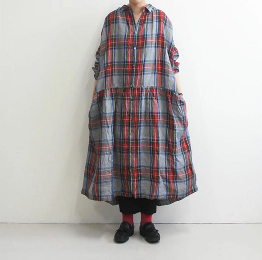 【海外限定】 ストレート S plaid バイアス プレイド bias - スラックス
