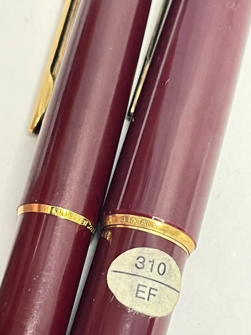 モンブラン　万年筆 310とボールペン　セット　ボルドー