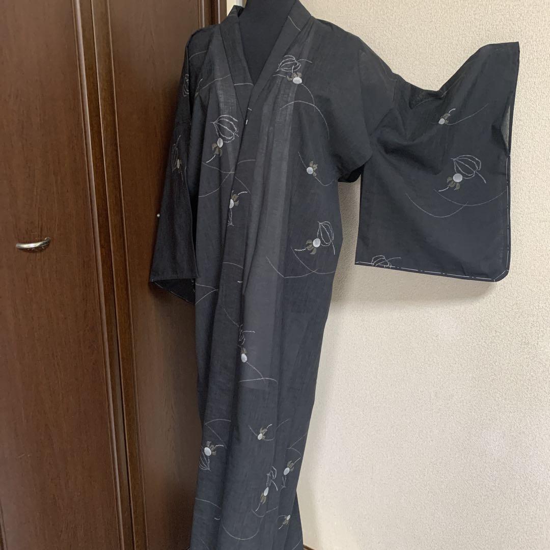 きものさらさの夏揃え レア！ほおずき柄 単衣小紋 | kimono sarasa