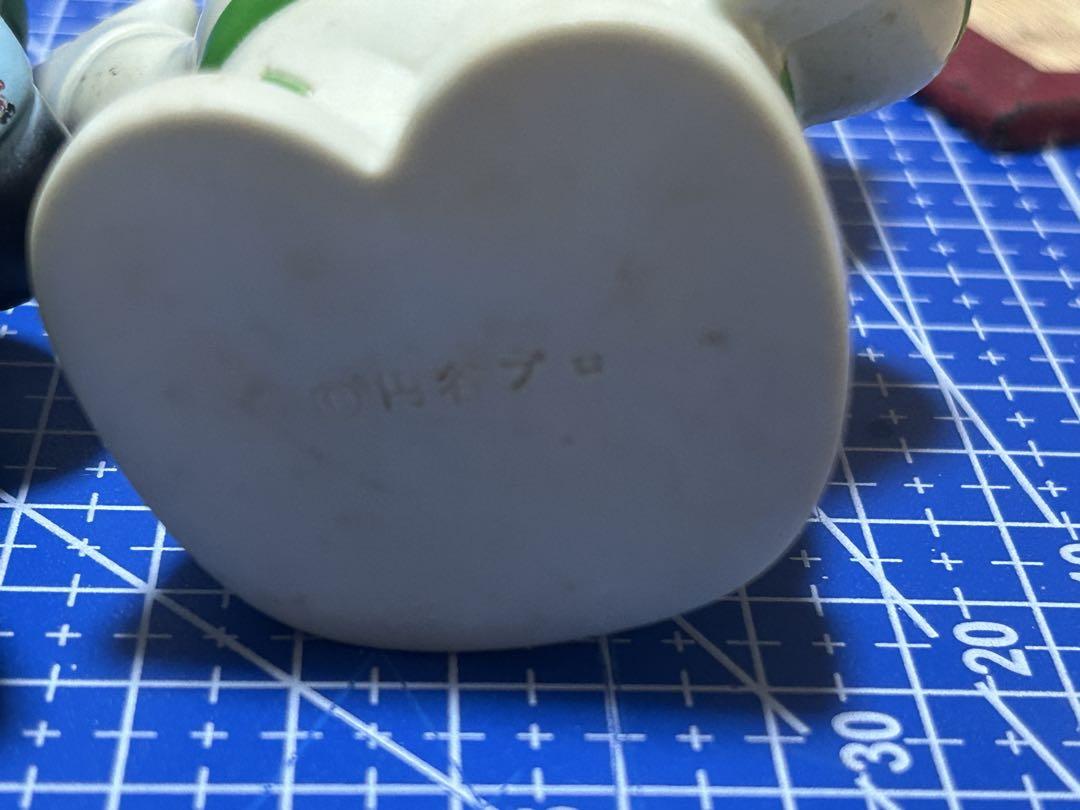 昭和レトロ 富士銀行 ソフビ貯金箱 仮面ライダー ミラーマン