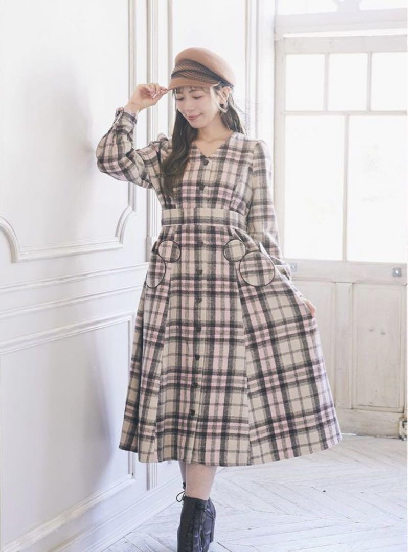 専用‼️Areeamミッキーチェックコート