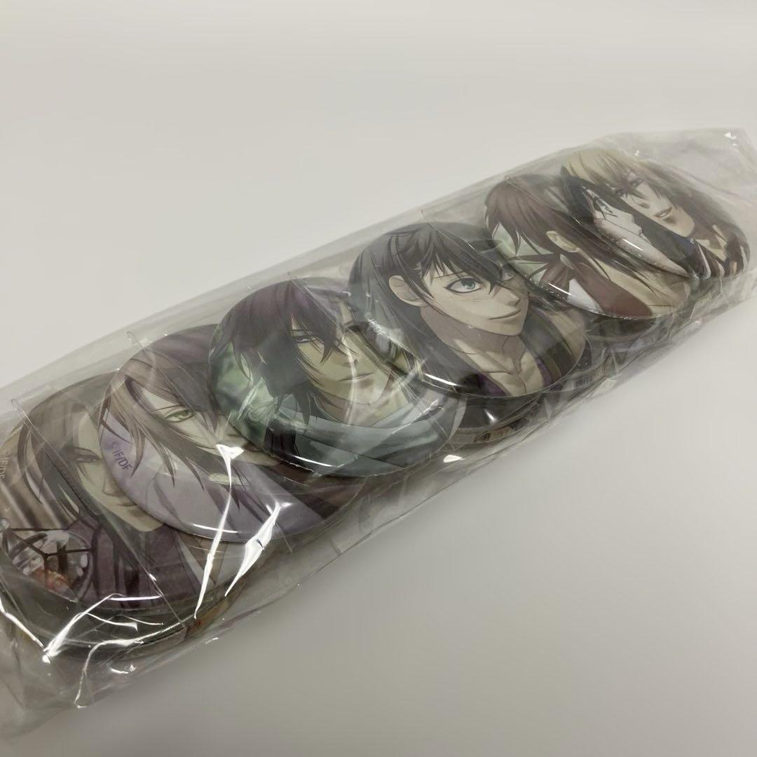薄桜鬼 真改 遊戯録 隊士達の大宴会 特典 思い出缶バッジ12種セット
