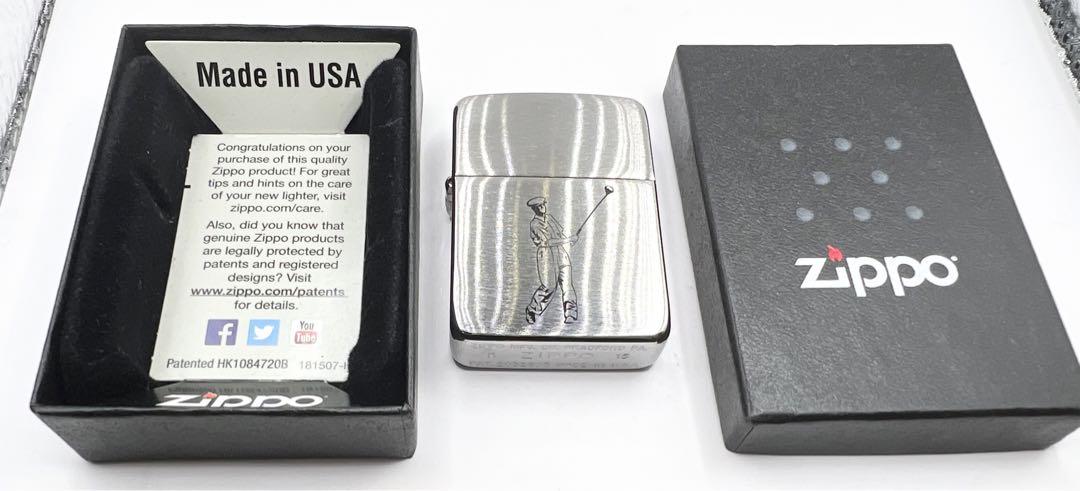 zippo ゴルフ柄 純正 - メルカリ