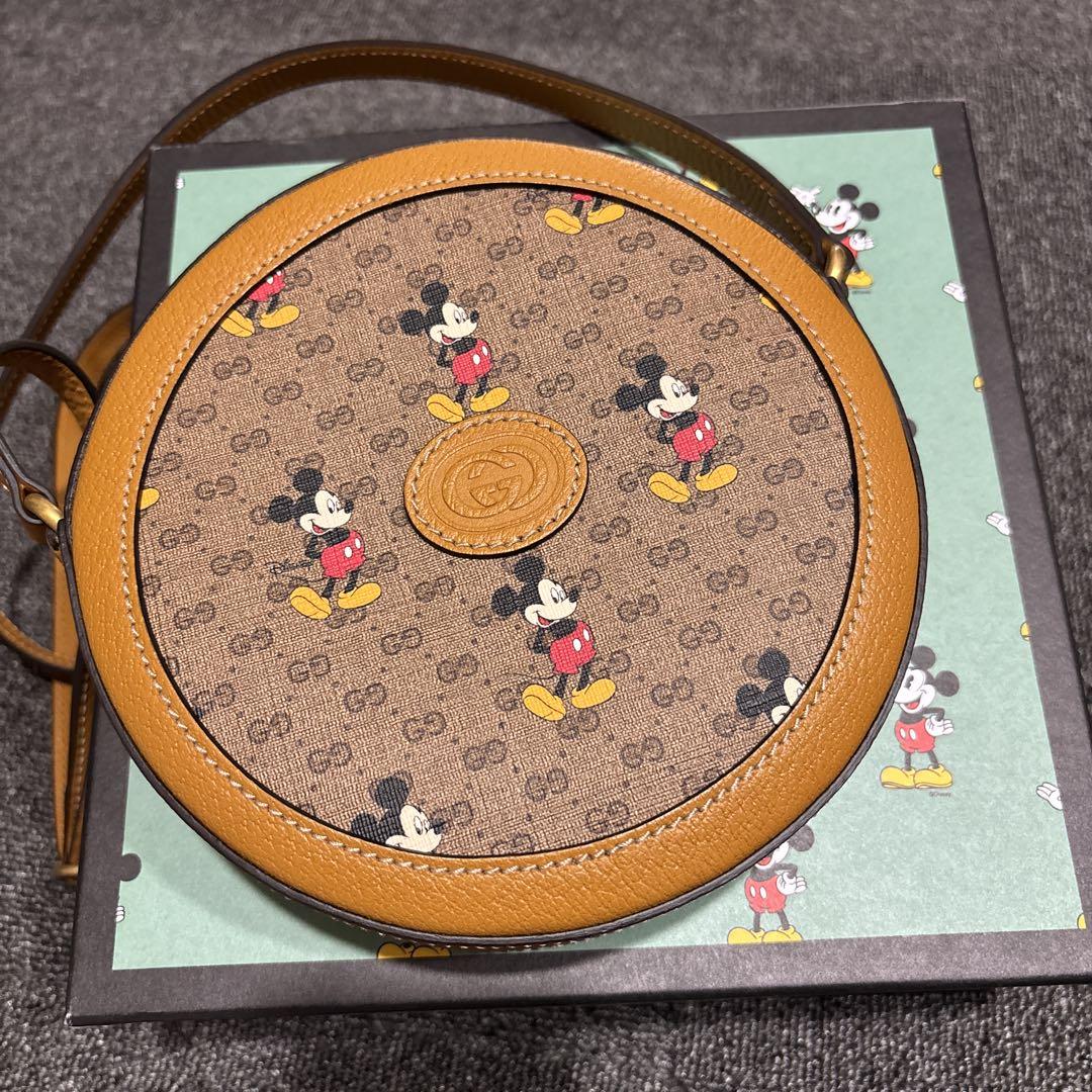 グッチ　ミッキー　ショルダーバッグ　ディズニー