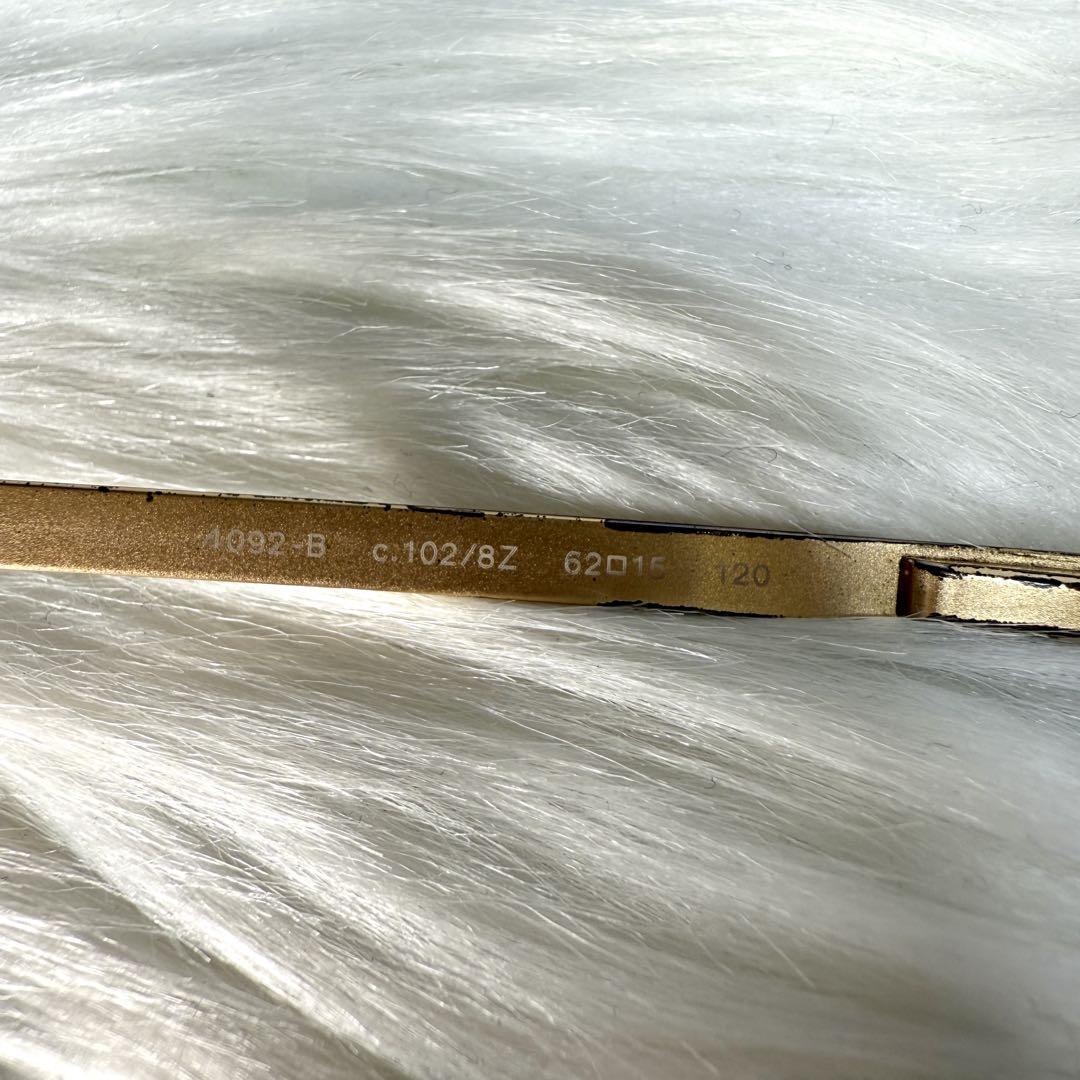 CHANEL サングラス リムレス 4092-B ココマーク ラインストーン
