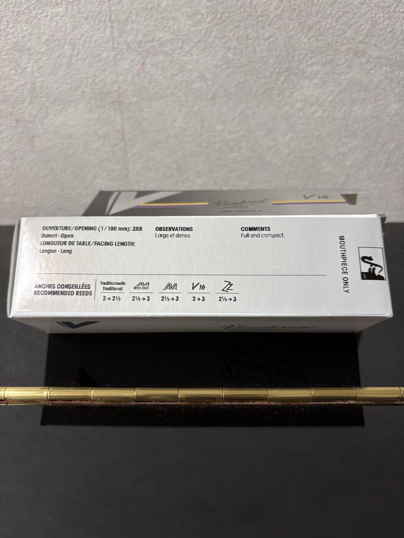 【新品】テナーサックスマウスピース／Vandoren V16 T8,5 L