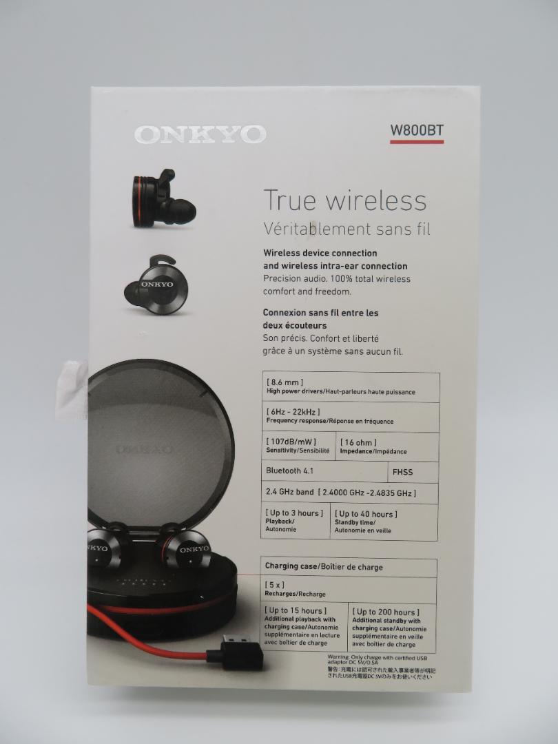 豊富なHOT ONKYO フルワイヤレス ブラック CIcJX-m11333475214 Bluetoothイヤホン 密閉型 高品質国産