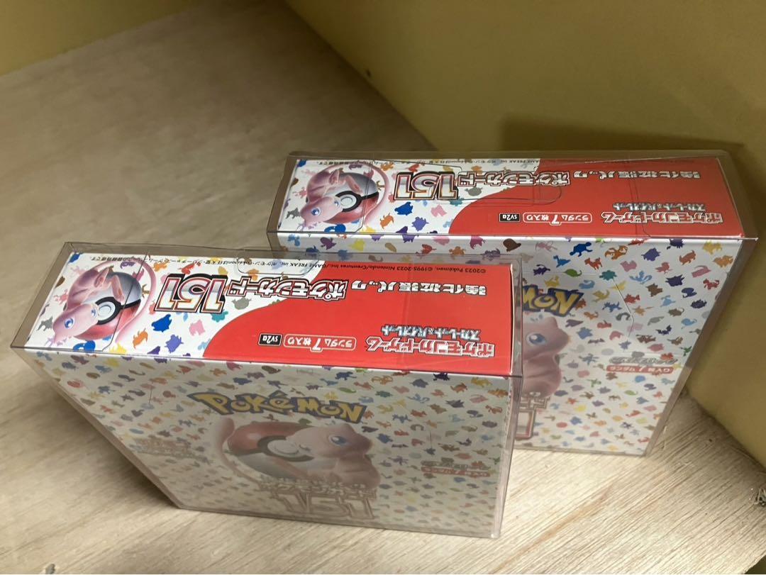 【新品未開封】ポケモンカード 151 2BOX シュリンク付き