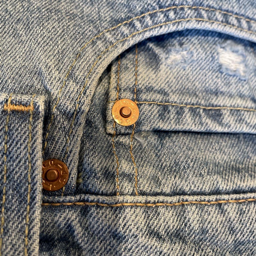 @ リーバイス Levis ボトム パンツ デニム ジーンズ ダメージ 31