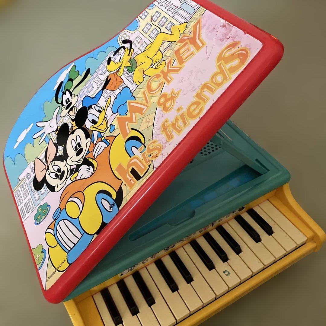 ディズニー ミッキー グランドピアノ 15鍵 玩具 おもちゃ