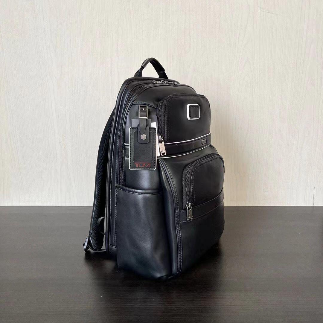 トゥミ TUMI レザー バックパック ビジネス リュックサック本革 画像3