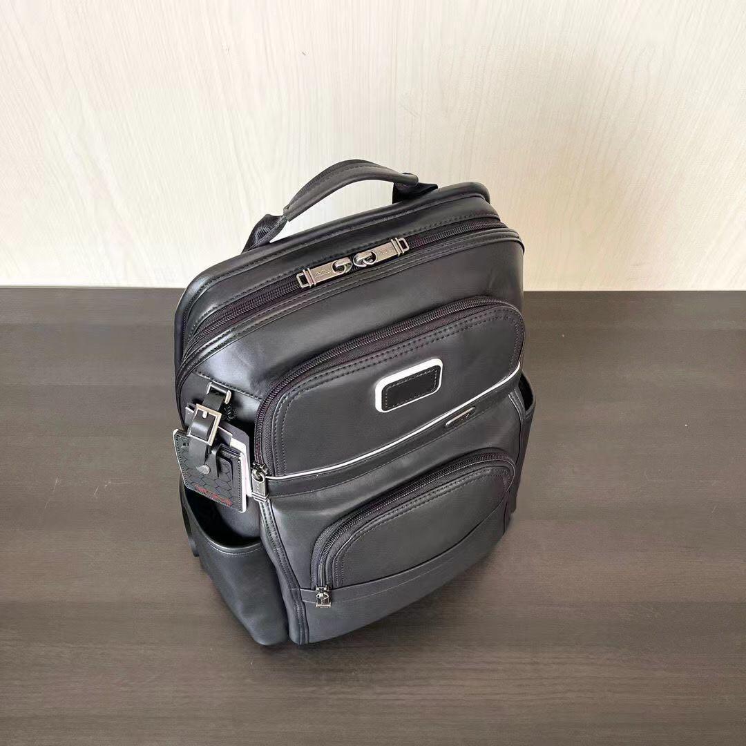 トゥミ TUMI レザー バックパック ビジネス リュックサック本革 画像4