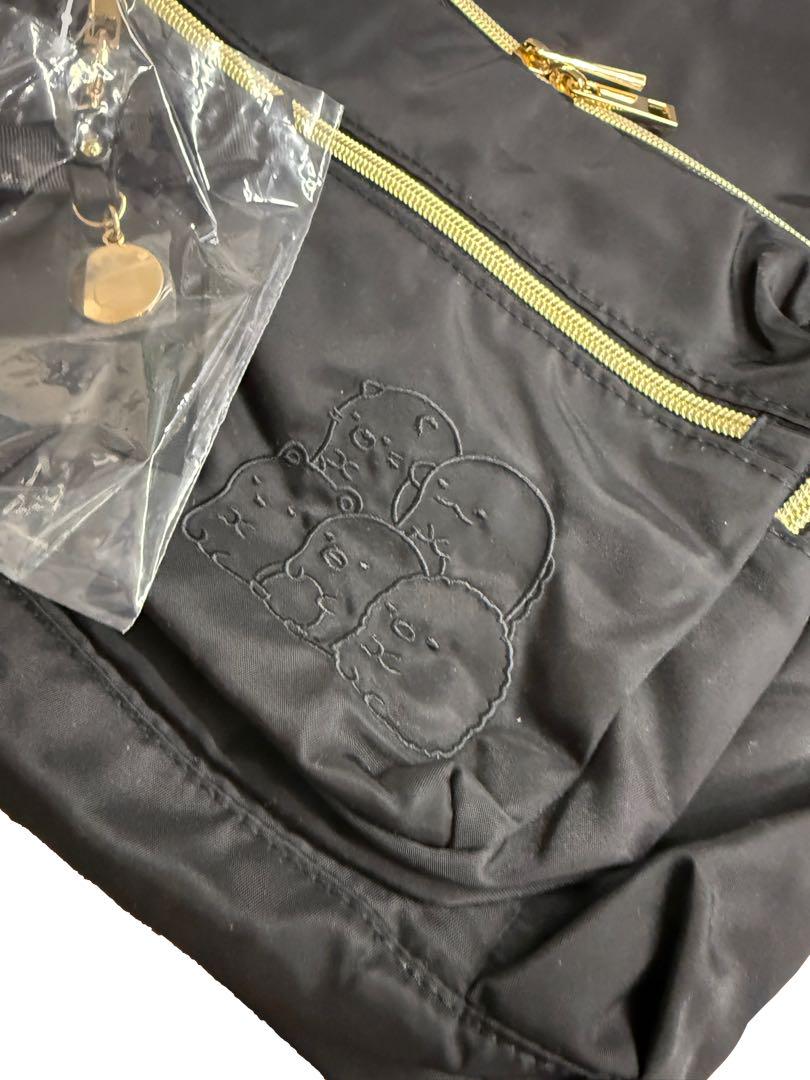 N559 fuente すみっコぐらし リュックサック ブラック 撥水 ２２L