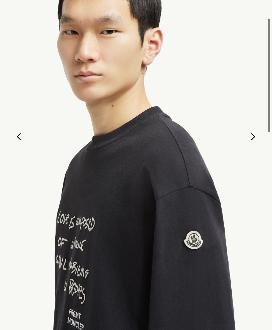 送料込*モンクレール×FRGMT*Nayeon&RangカートゥーンロゴロンT Moncler x FRGMT モンクレール ロンT XS ブラック - メルカリ